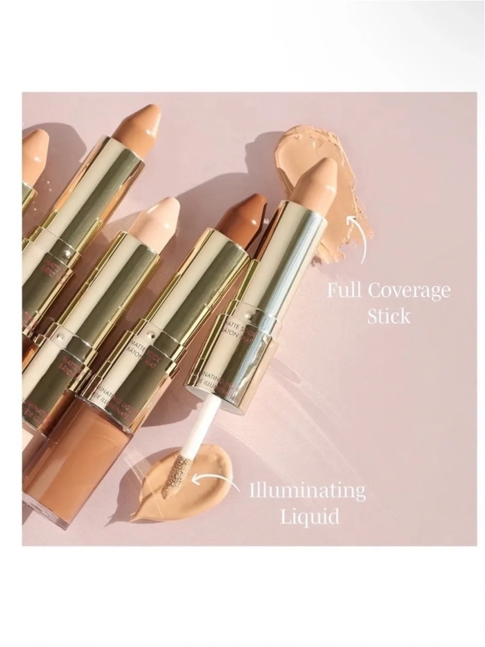 Wander Beauty Dualist Concealer - Light Beige & Gold Packaging